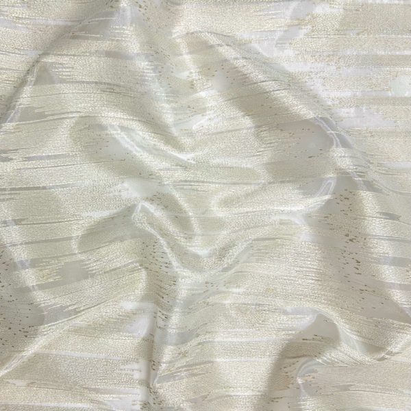 Textured Embroidery Curtain Voile Fabric - Image 6