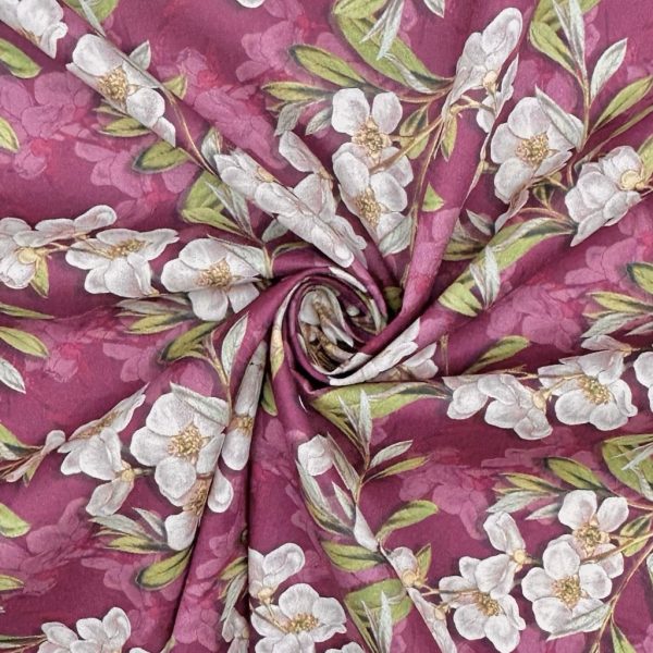 Blushing Garden Cotton Lawn Fabric - Image 6