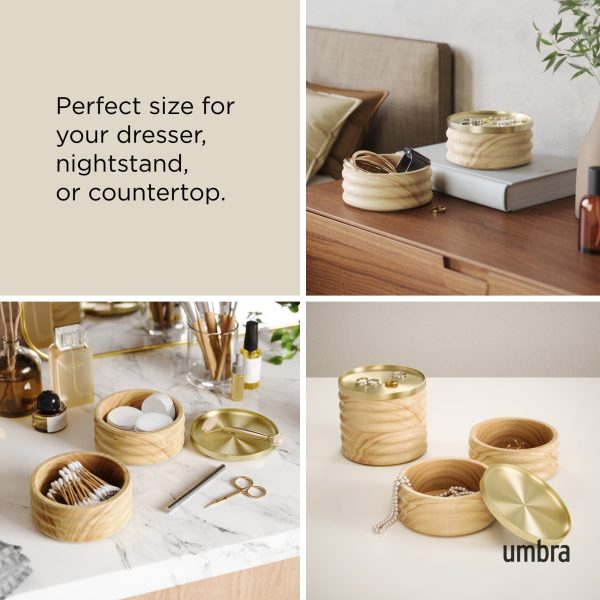 Tesora Wood Storage Box - Image 4