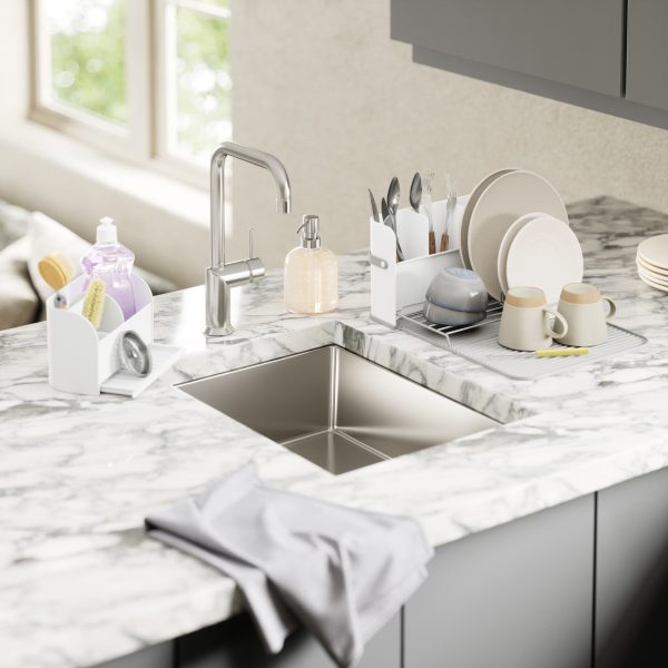 Sling Sink Caddy with Soap Pump - Image 3