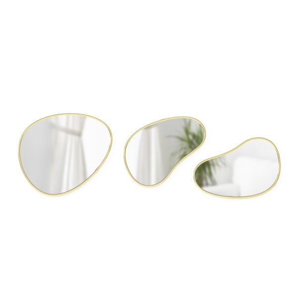 Hubba Pebble Wall Mirrors, Set of 3 - Image 15