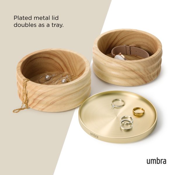 Tesora Wood Storage Box - Image 5
