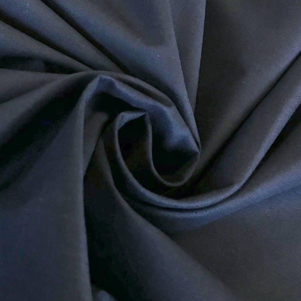 Navy 94” Polycotton Fabric