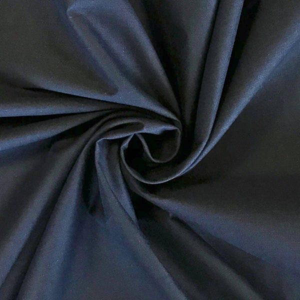 Navy 94” Polycotton Fabric - Image 2