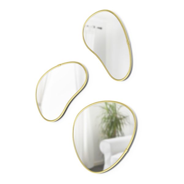 Hubba Pebble Wall Mirrors, Set of 3 - Image 19