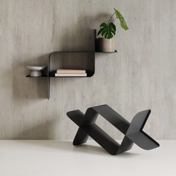 Montage Metal Wall Shelves, Set of 2 - Image 4