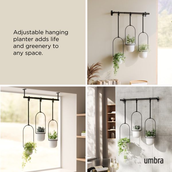 Triflora Hanging Planters, Set of 3 - Image 6