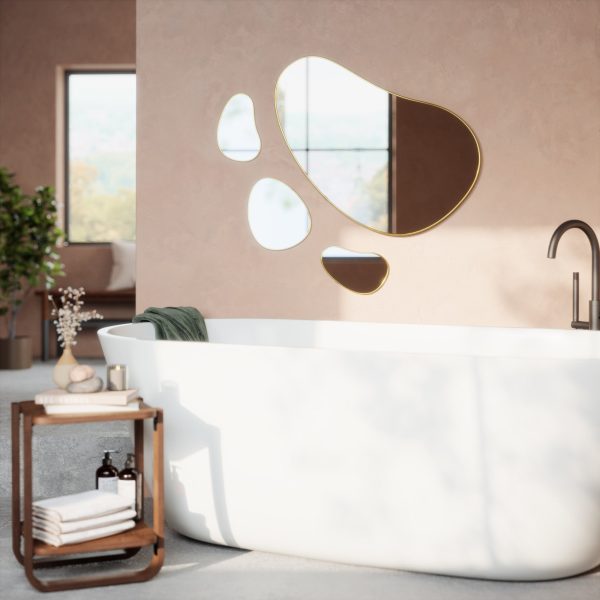 Hubba Pebble Wall Mirrors, Set of 3 - Image 10