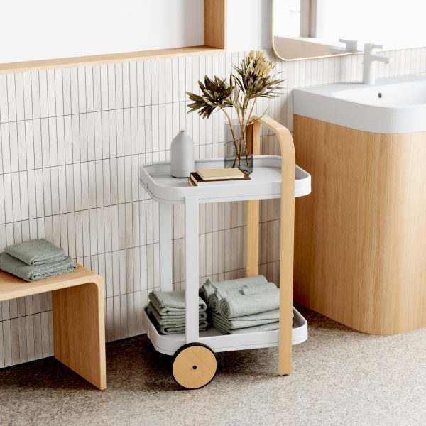 Bellwood Bar & Storage Cart - Image 9
