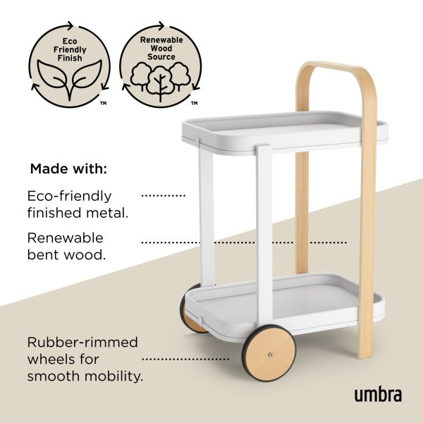 Bellwood Bar & Storage Cart - Image 6