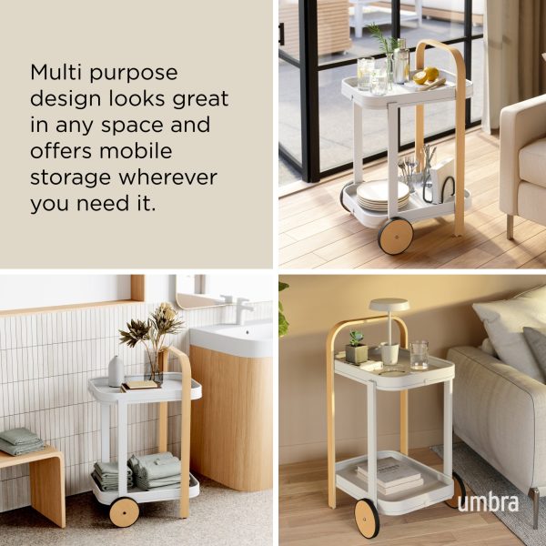 Bellwood Bar & Storage Cart - Image 7