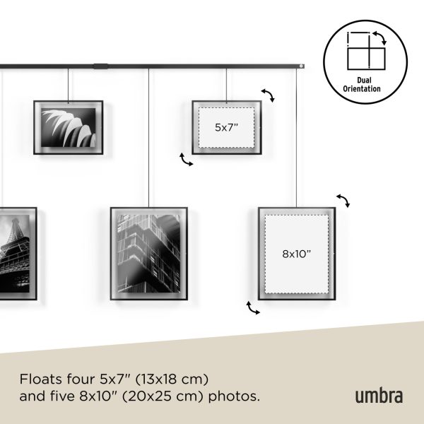 Exhibit Wall Picture Frames, Set of 9 - Image 6