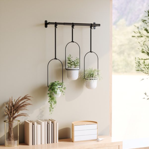 Triflora Hanging Planters, Set of 3 - Image 2