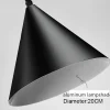 Hanging Lamp Decoration for Living Room US Plug Long Wire Design Led Pendant Lights Geometric Pendant Bedside Light Fixture - Image 2