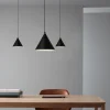 Hanging Lamp Decoration for Living Room US Plug Long Wire Design Led Pendant Lights Geometric Pendant Bedside Light Fixture - Image 3