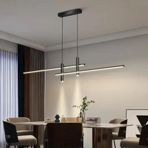 Modern LED Pendant Lights Bar Counter Dining Room Table Lights Spotlights Simple And Contemporary Nordic villa hotel lobby - Image 3