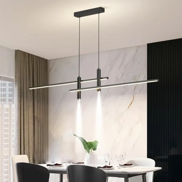 Modern LED Pendant Lights Bar Counter Dining Room Table Lights Spotlights Simple And Contemporary Nordic villa hotel lobby - Image 5