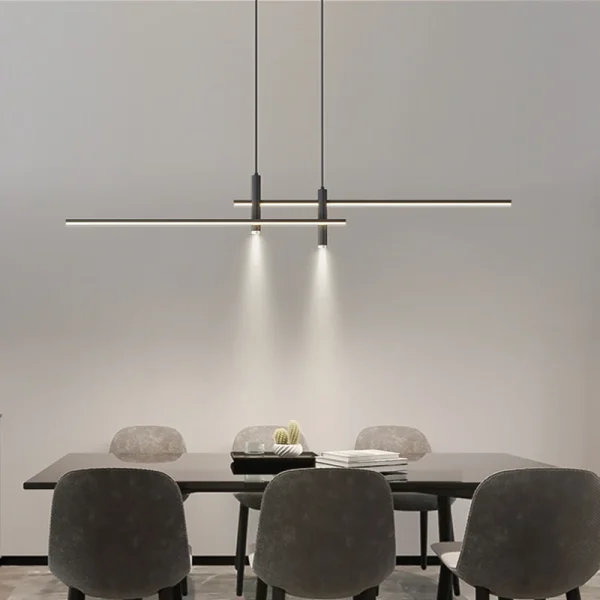 Modern LED Pendant Lights Bar Counter Dining Room Table Lights Spotlights Simple And Contemporary Nordic villa hotel lobby - Image 2